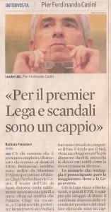 L'intervista al Sole 24 Ore