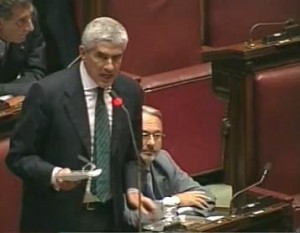 Pier Ferdinando Casini in Aula