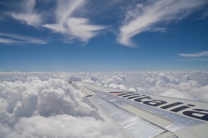 Clouds over the Alps, di Sainz