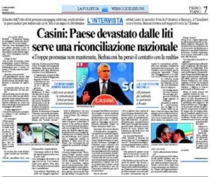 Intervista al Messaggero