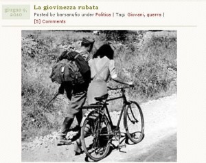La giovinezza rubata